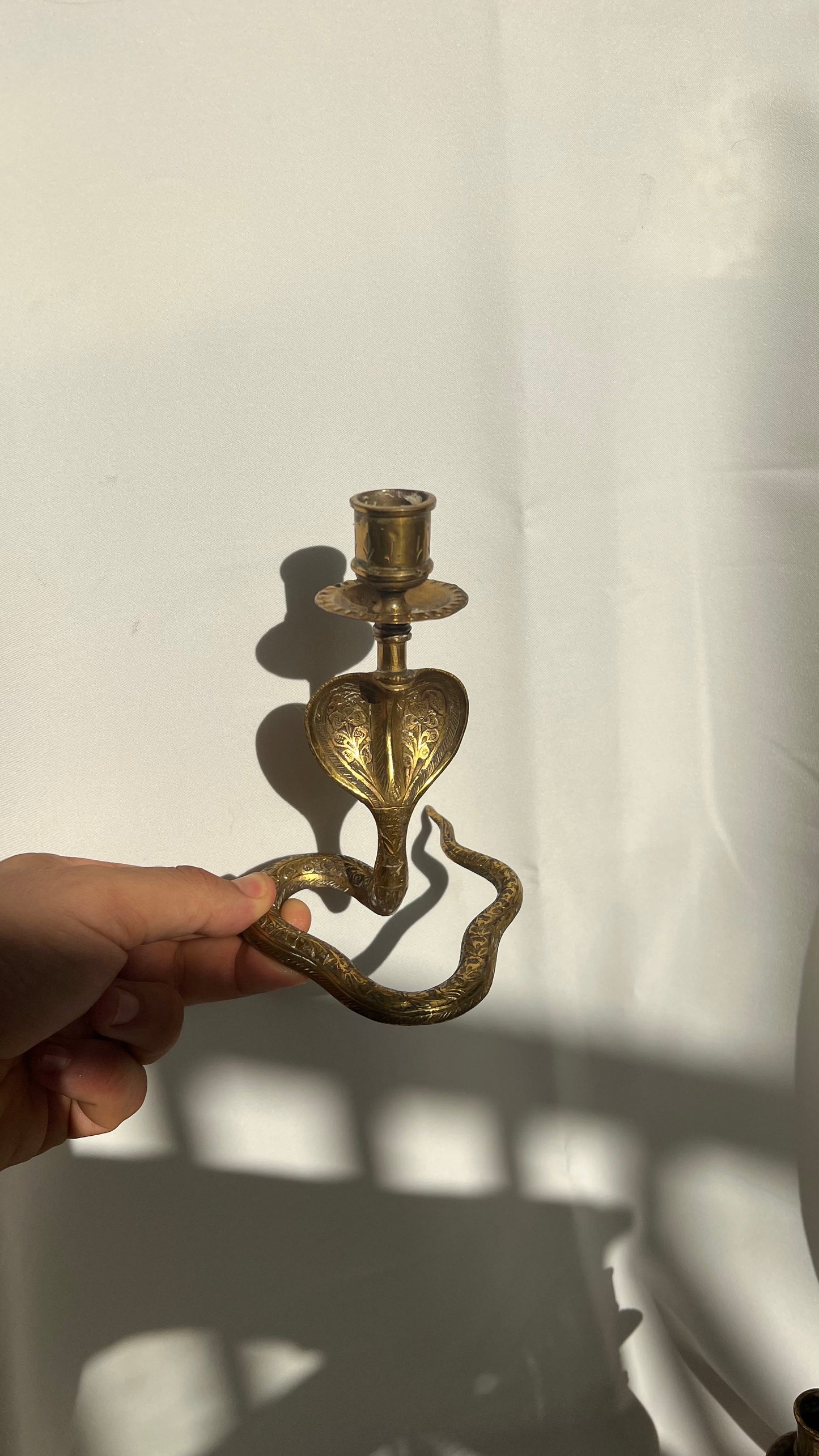Cobra candlesticks | פמוטי קוברה