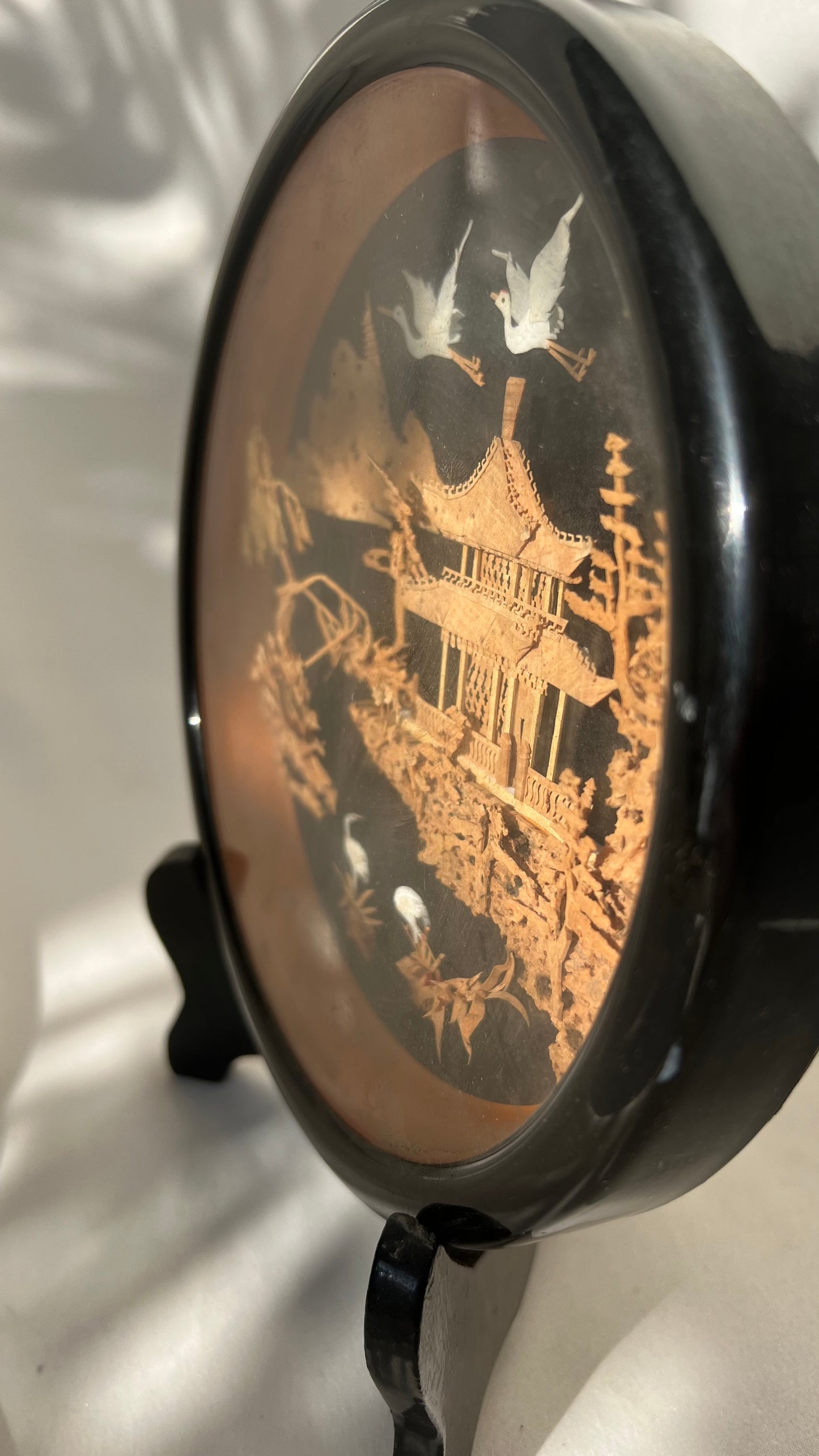 Asia landscape plate | צלחת נופי אסיה