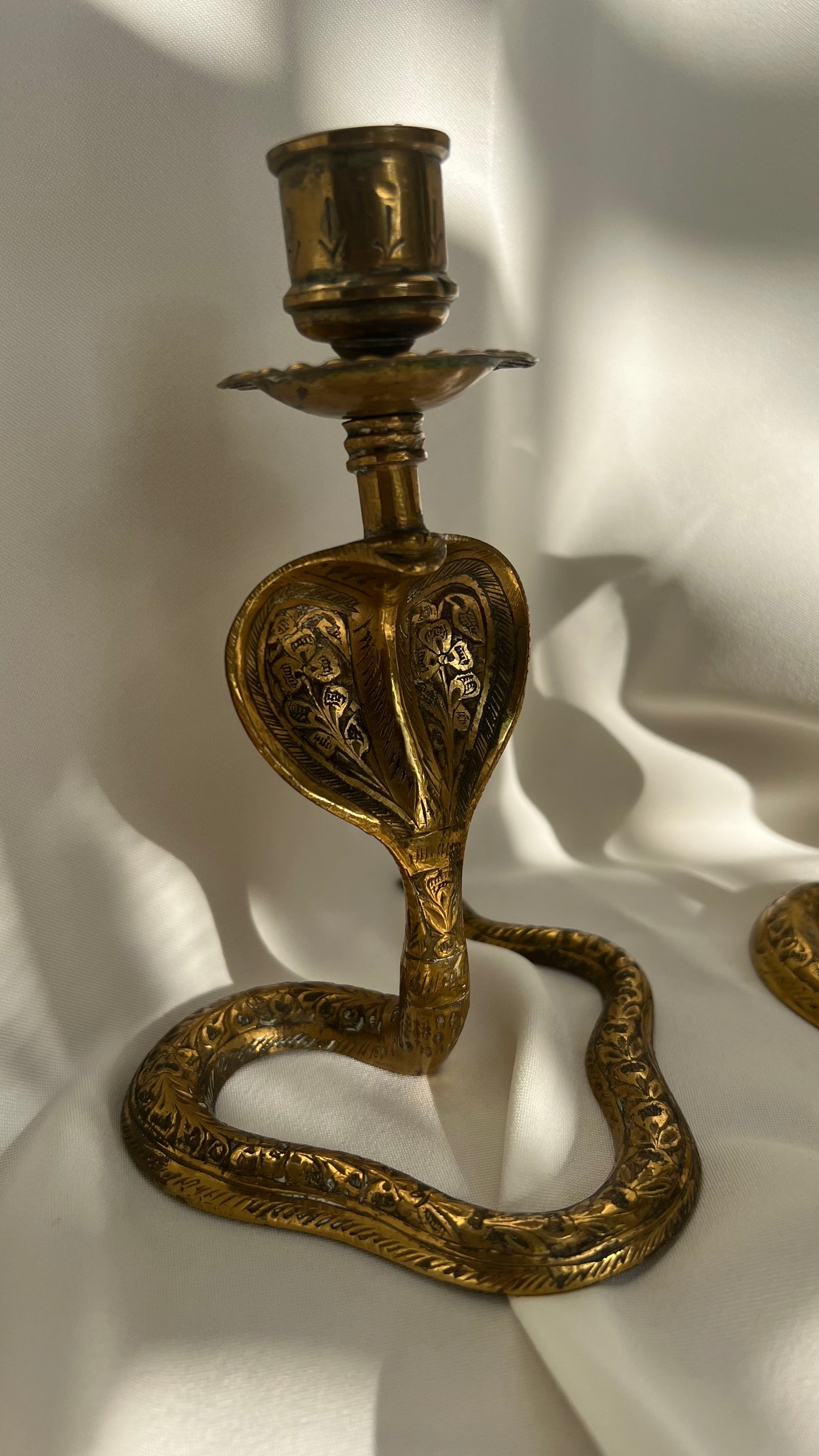 Cobra candlesticks | פמוטי קוברה