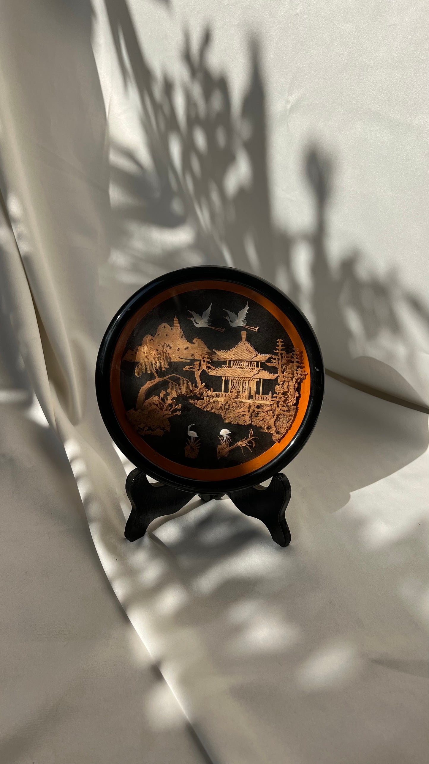 Asia landscape plate | צלחת נופי אסיה