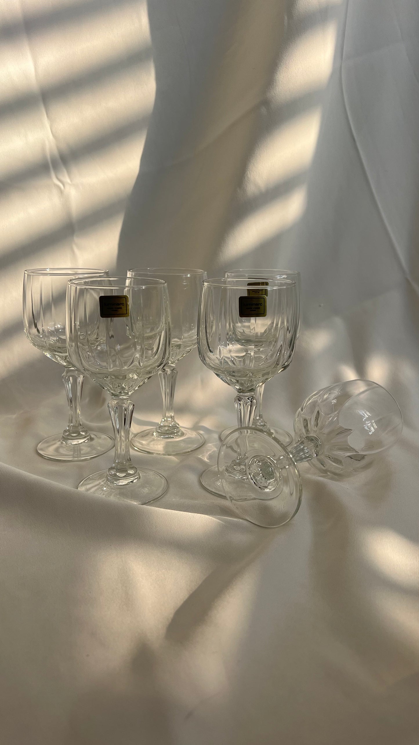 Luminarc wine glasses | כוסות יין לומינאר