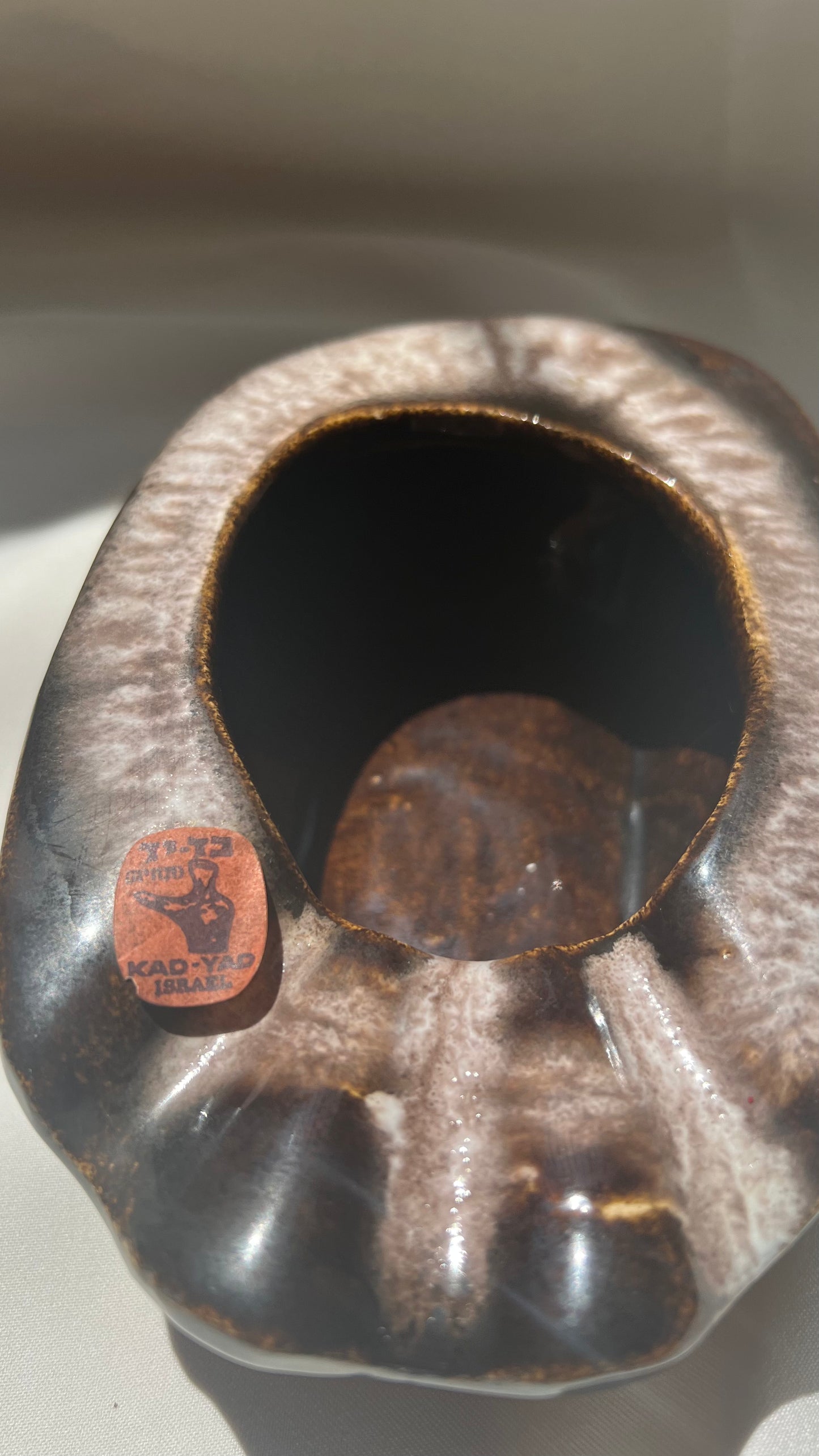 Israeli ceramic ashtray | מאפרת קרמיקה ישראלית
