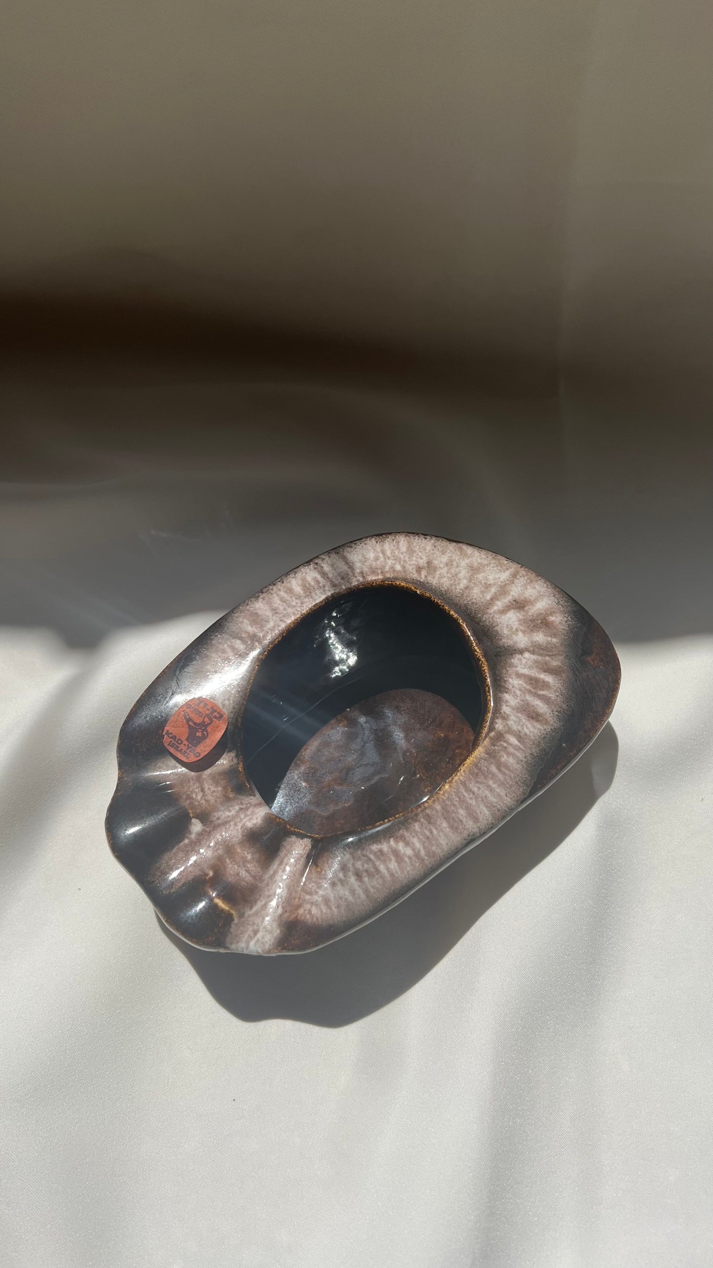 Israeli ceramic ashtray | מאפרת קרמיקה ישראלית