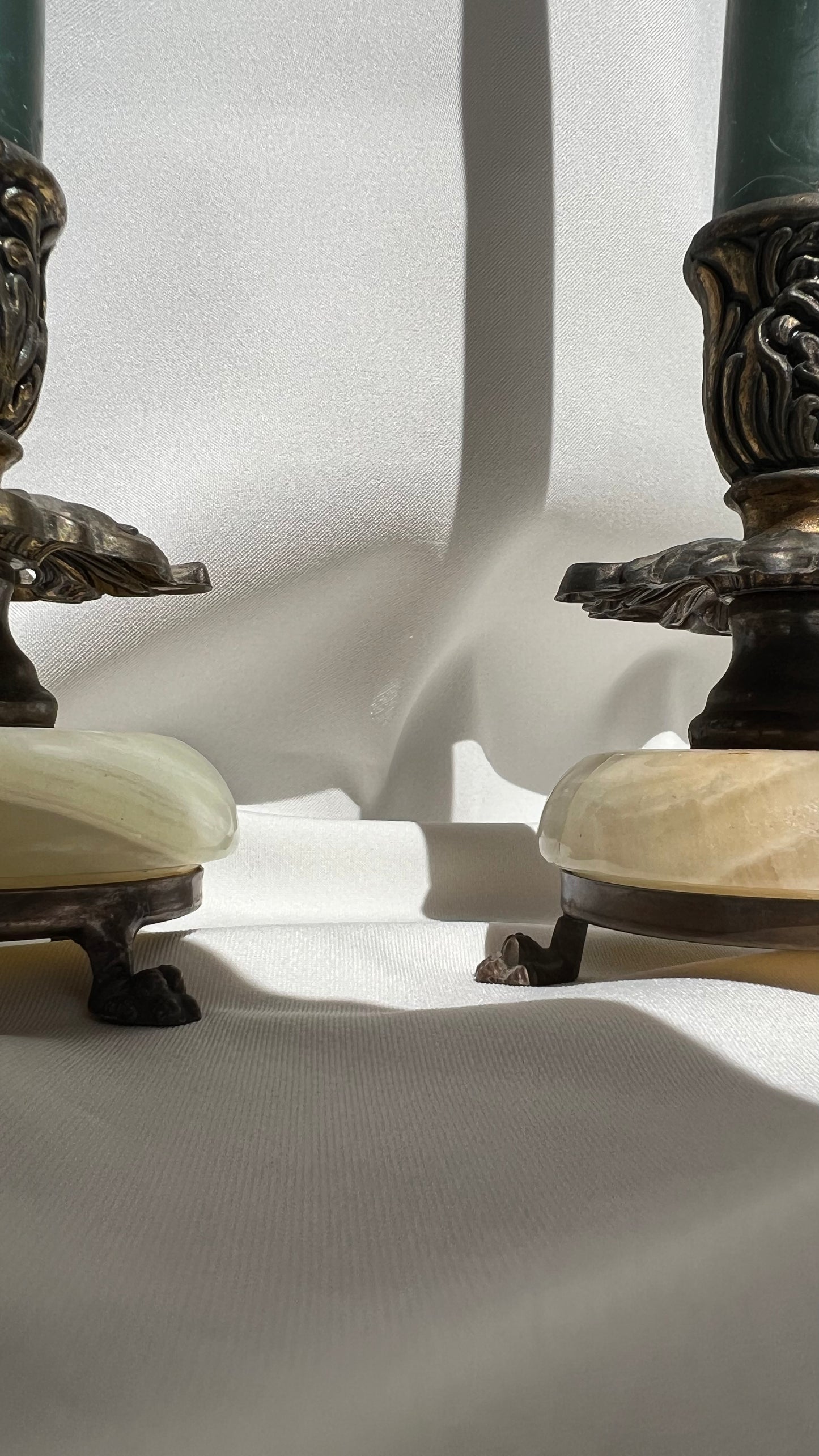 Onyx candlesticks | פמוטי אוניקס