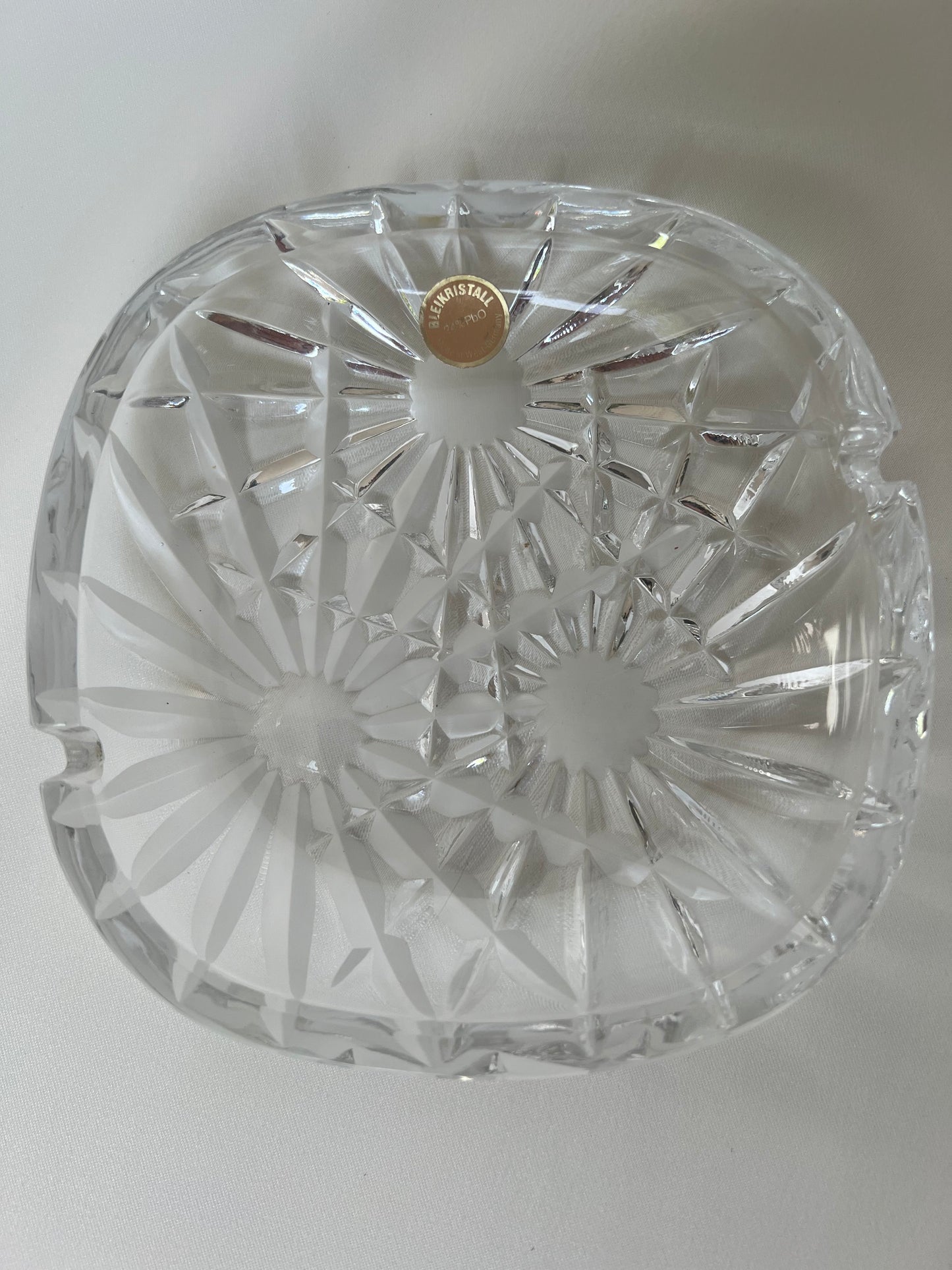 German Crystal Ashtray | מאפרת קריסטל גרמנית