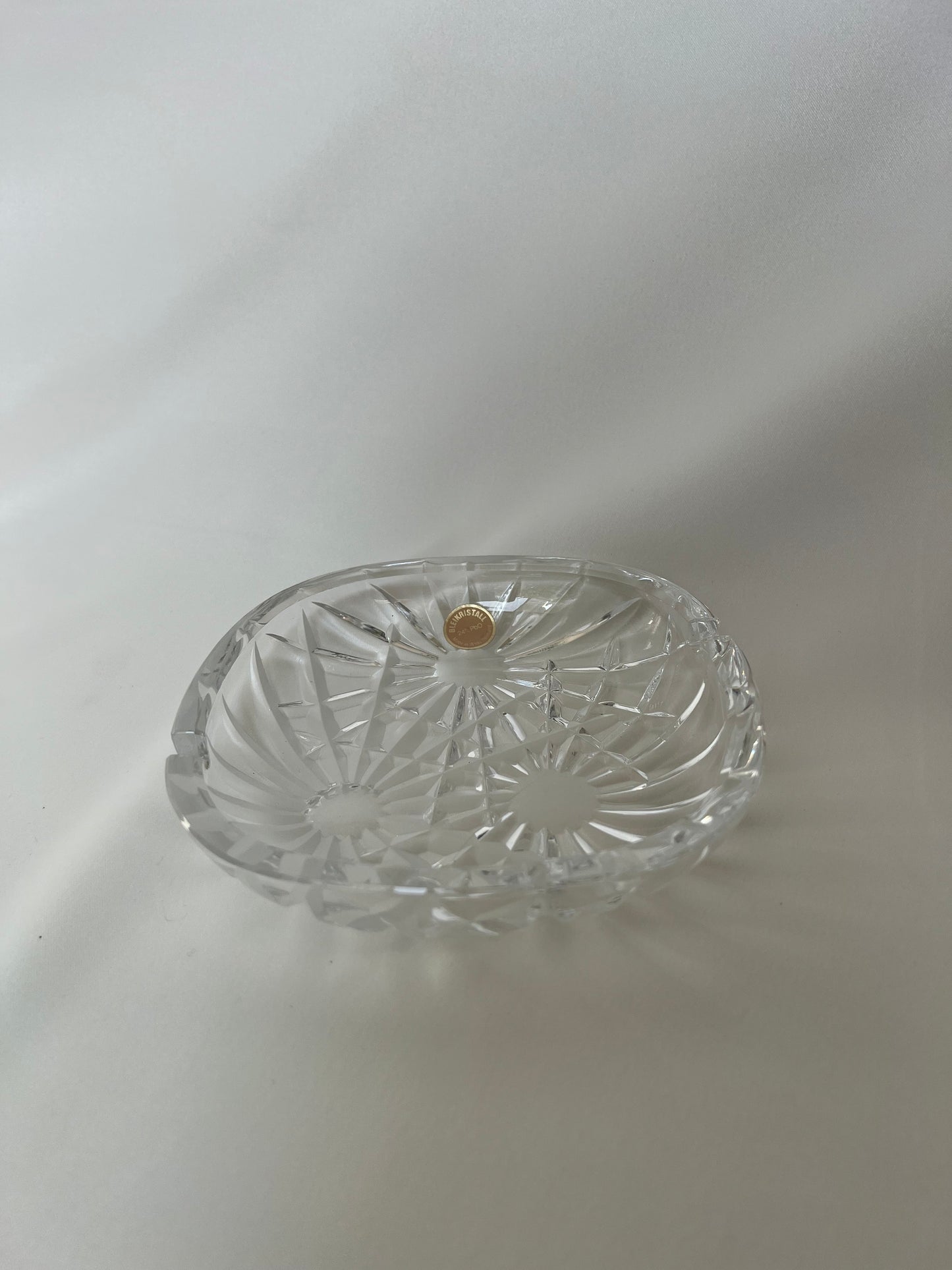 German Crystal Ashtray | מאפרת קריסטל גרמנית