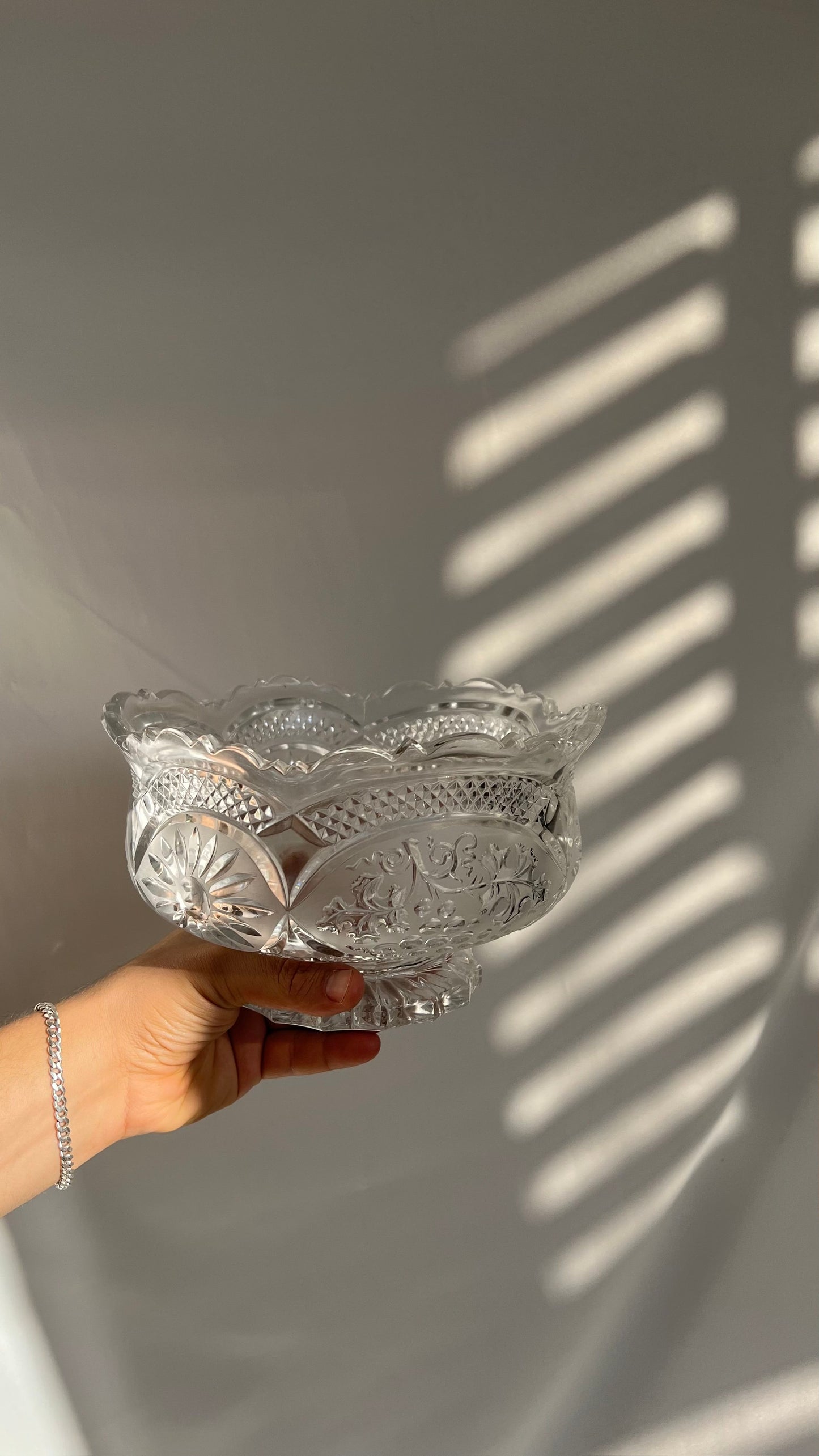 Crystal bowl | קערת קריסטל