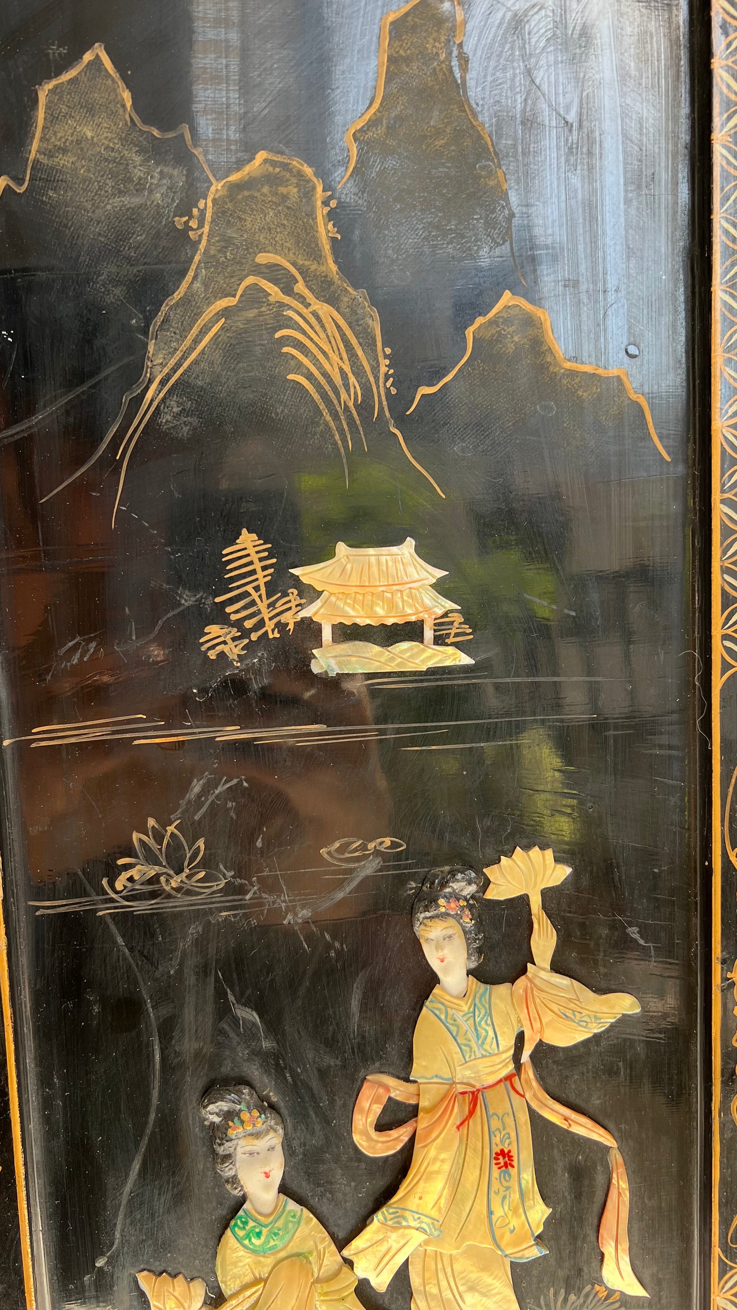 Japanese mural | ציור קיר יפני