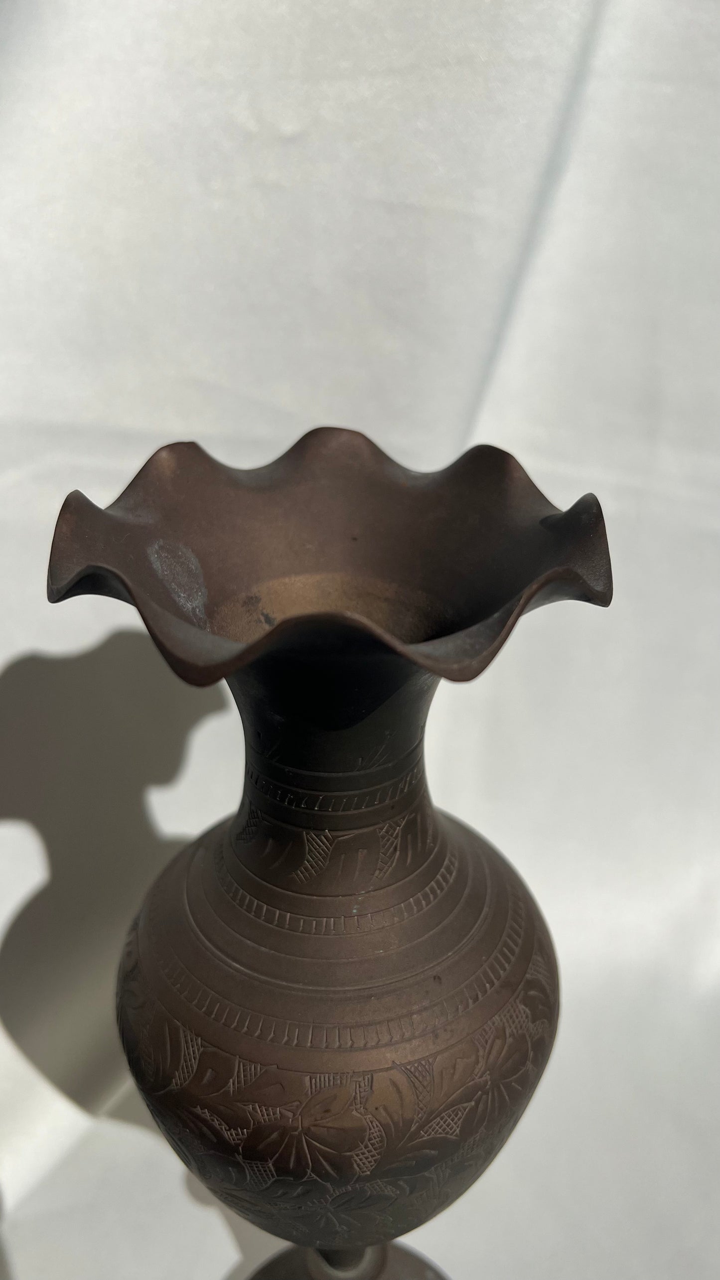 Copper vase | אגרטל נחושת