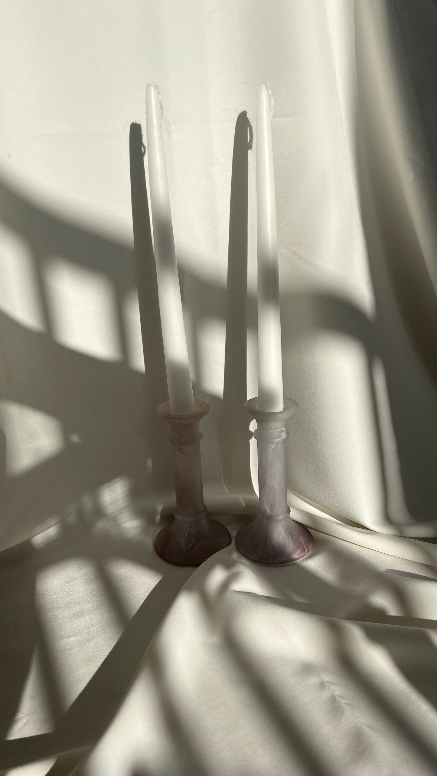 Pastel candlesticks | פמוטי פסטל