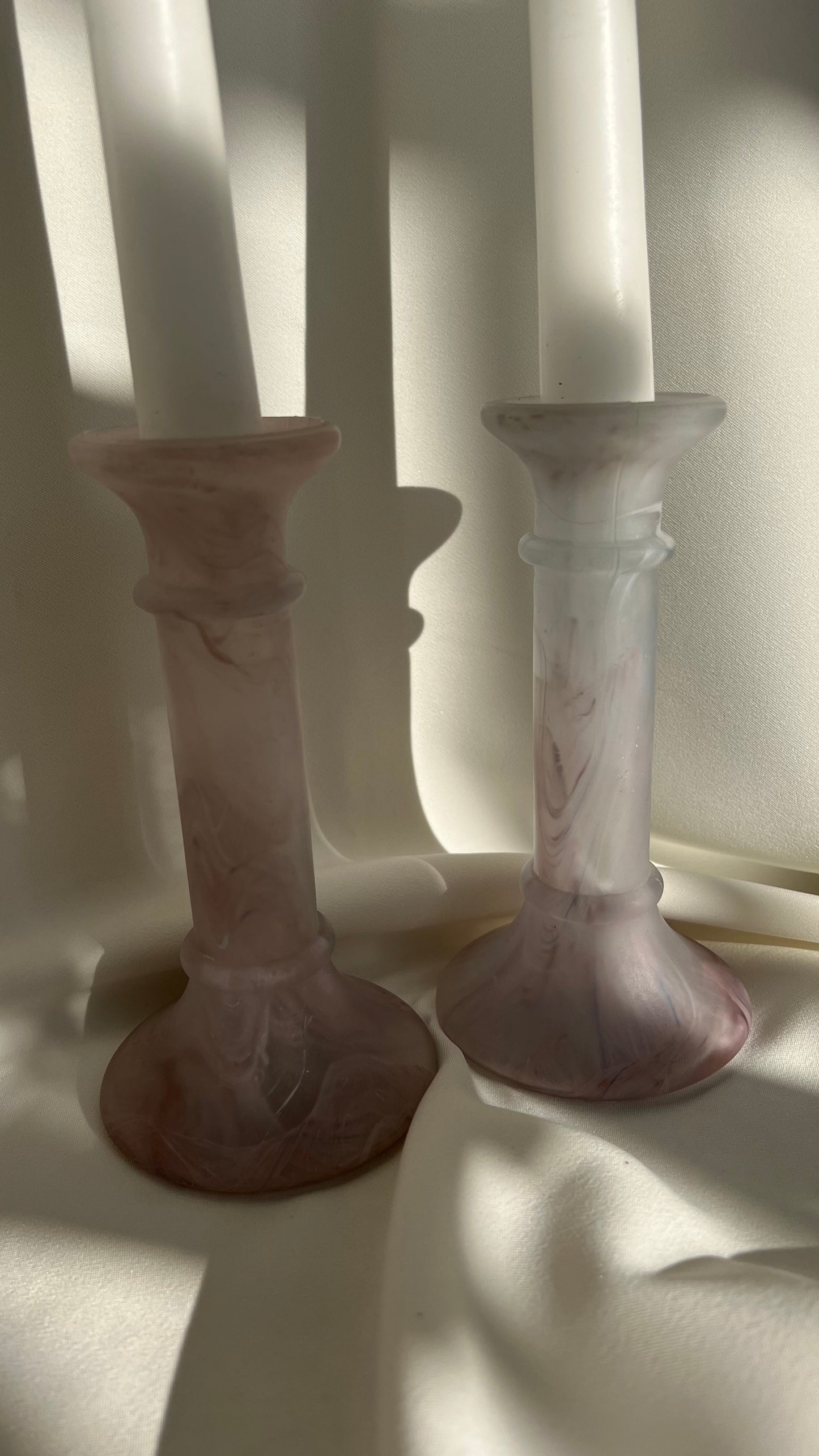 Pastel candlesticks | פמוטי פסטל