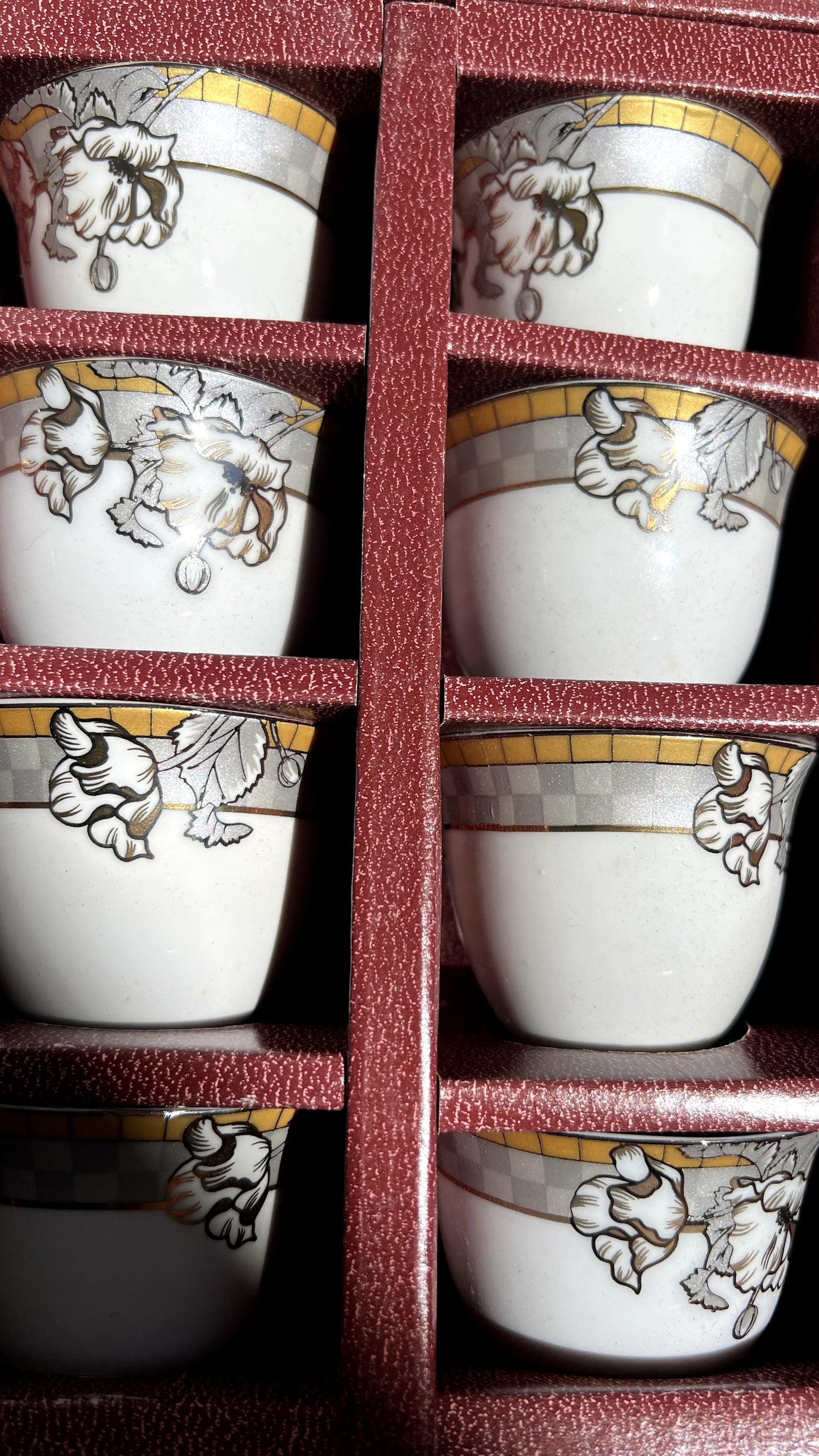 Vintage Coffee Cups Set | Cawa סט כוסות קפה