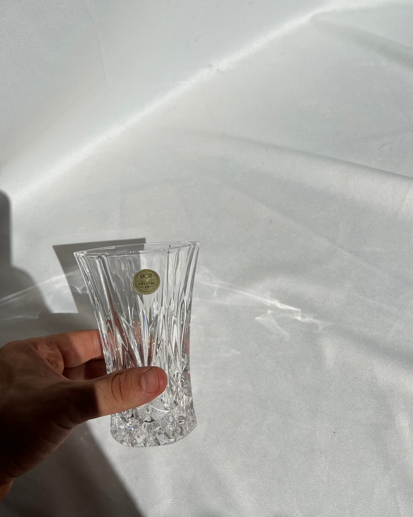 Italian Crystal Vase | אגרטל קריסטל איטלקי