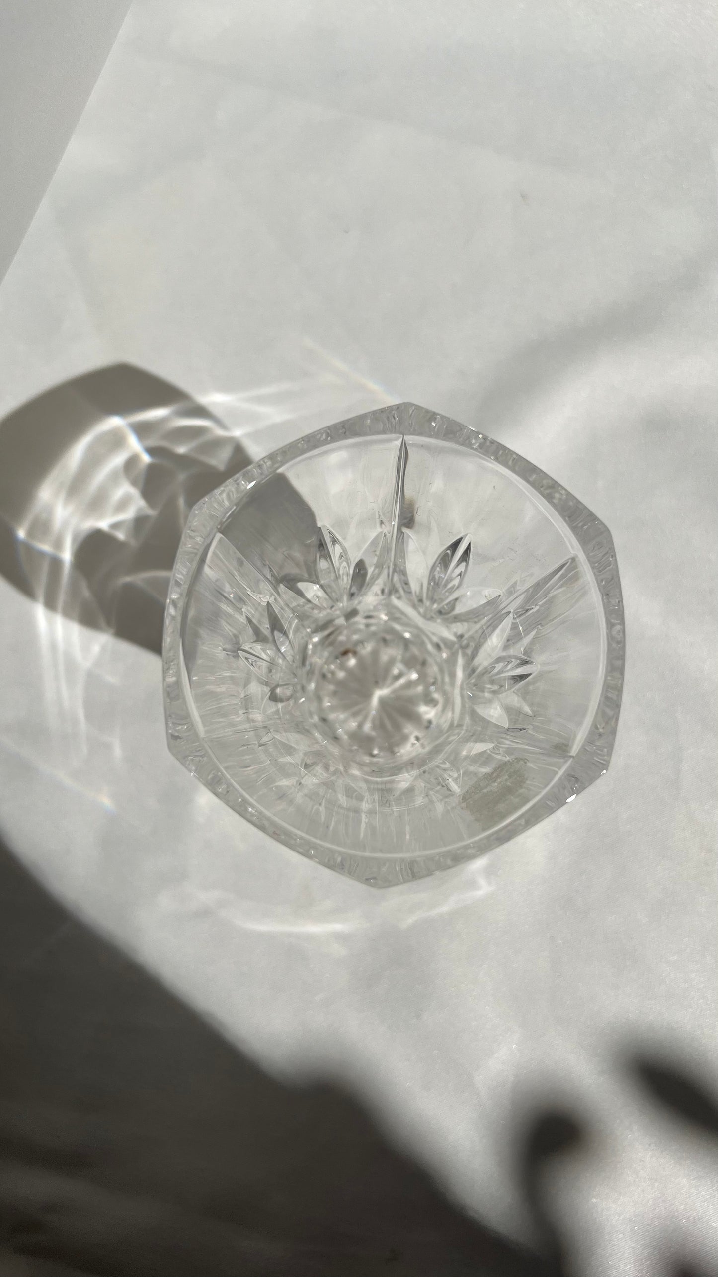 Italian Crystal Vase | אגרטל קריסטל איטלקי