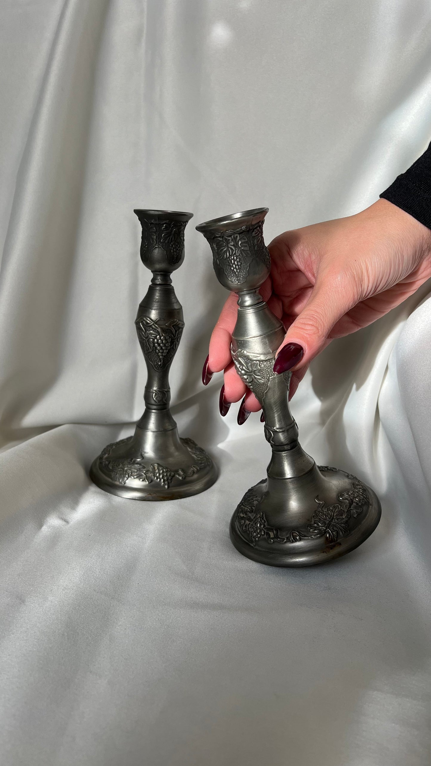 Art Nouveau Candlesticks | פמוטי ארט נובו