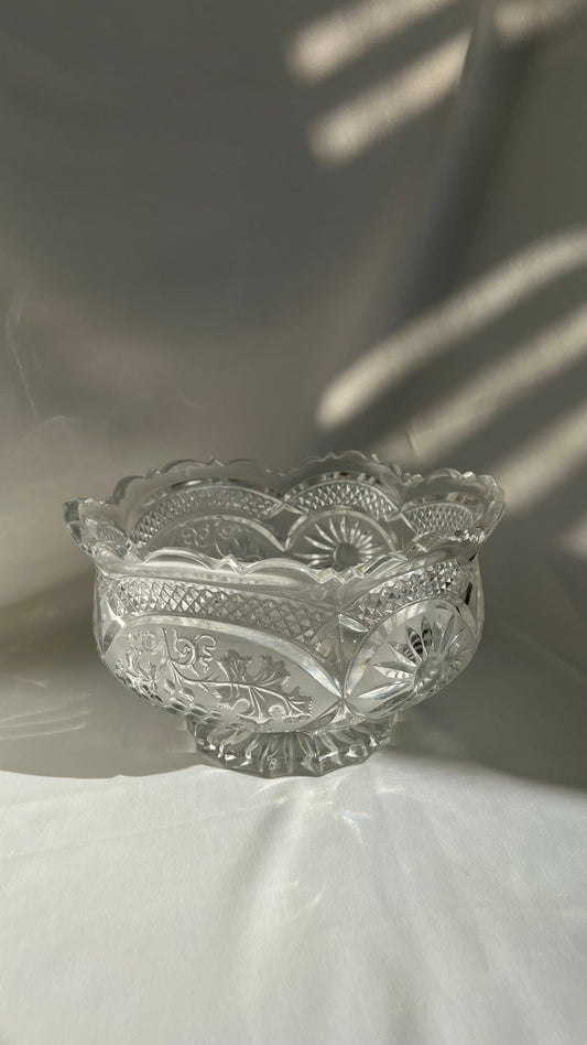 Crystal bowl | קערת קריסטל